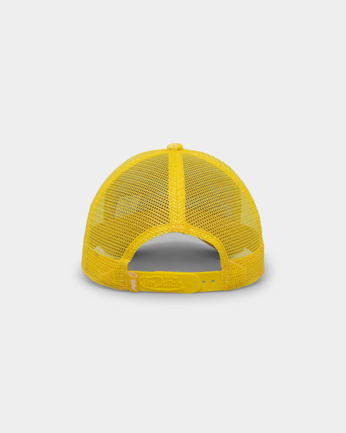 Von Dutch Lemon Velvet Trucker Snapback Lemon