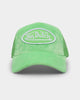 Von Dutch Lime Velvet Trucker Lime Velvet