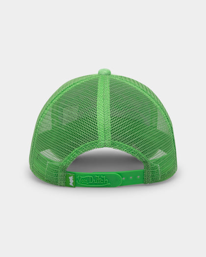 Von Dutch Lime Velvet Trucker Lime Velvet