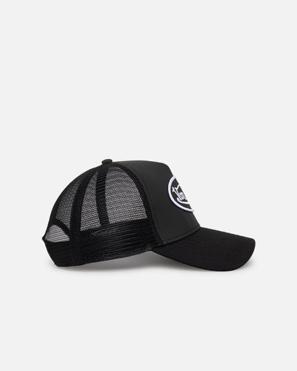 Von Dutch Black Trucker Snapback Black