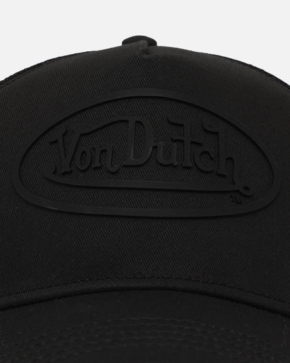 Von Dutch Trucker Snapback Hat Black