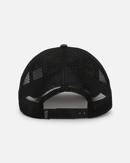 Von Dutch Washed Twill Trucker Snapback Grey