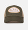 Von Dutch Unisex Trucker Snapback Hat Khaki