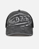 Von Dutch Unisex Trucker Snapback Hat Washed Grey