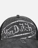 Von Dutch Unisex Trucker Snapback Hat Washed Grey