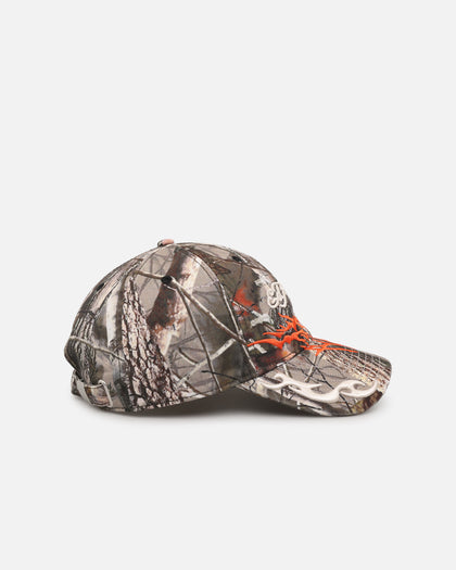 Ed Hardy Tribal Dad Strapback Hat Real Tree Camo