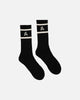 The Anti Order A Crew Socks 2 Pack Black