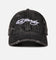 Ed Hardy Distressed Denim Strapback Cap Black Wash
