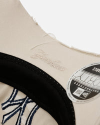 New Era New York Yankees 'Cutoff Visor' 9FORTY Snapback Stone