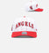 47 Brand Los Angeles Angels 'Double Header Pinstripe' '47 Hitch Snapback White