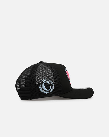 New Era Fox Racing X Culture Kings 9FORTY A-Frame Trucker Snapback Black