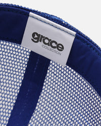 Goat Crew Trucker Mesh Cap White/Royal
