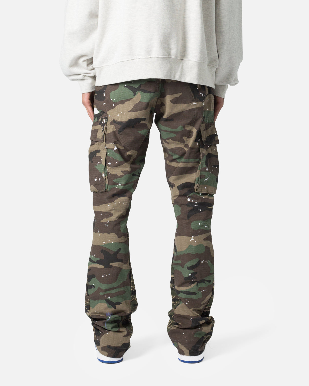 MNML Bootcut Cargo Pants Camo | Culture Kings US