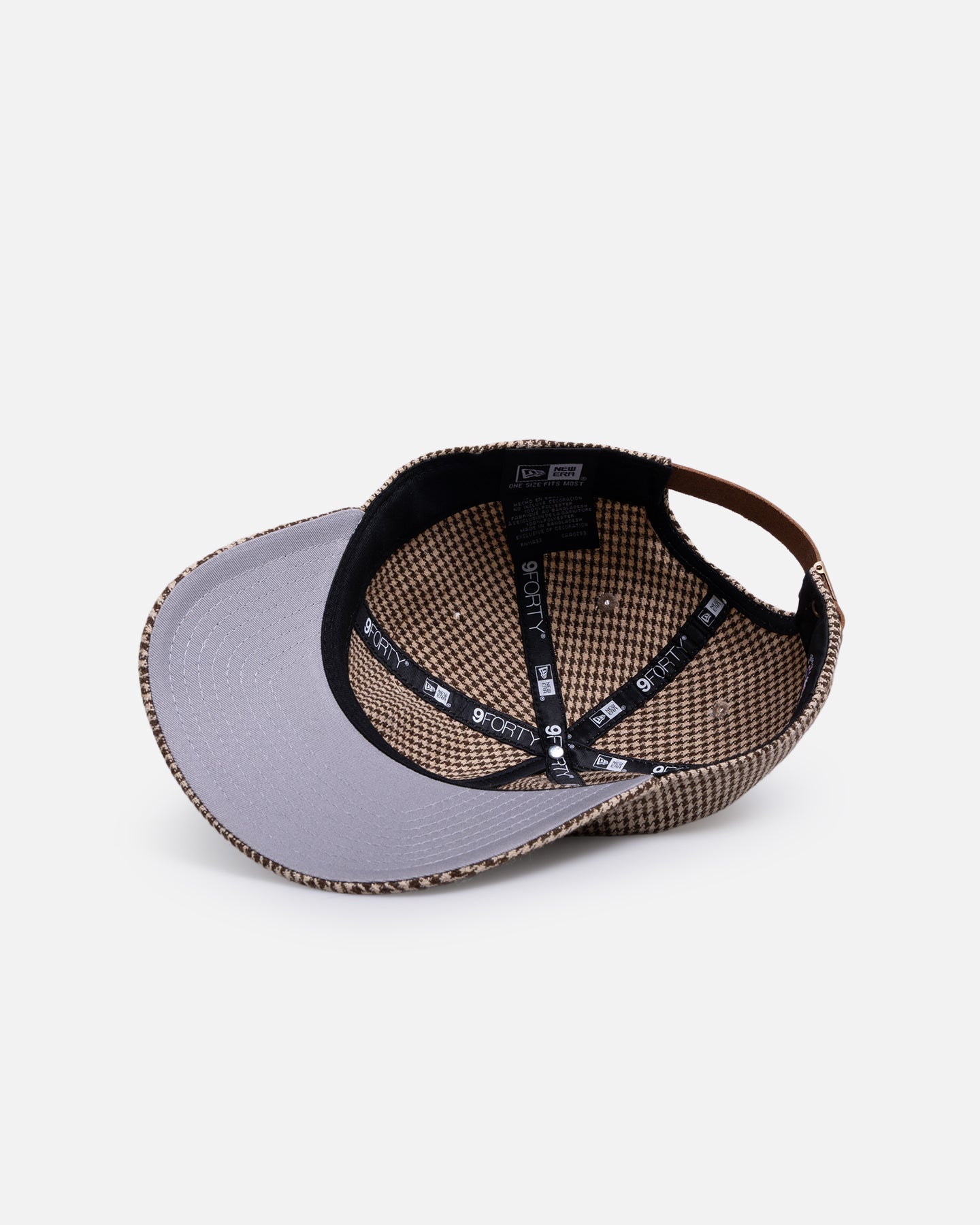 New Era New York Yankees 'Houndstooth' 9FORTY A-Frame Unstructured