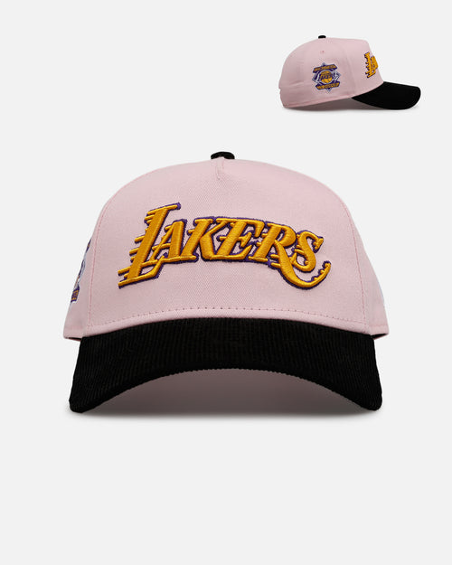 New Era Los Angeles Lakers 'Pink Crown' 9FORTY A-Frame Snapback Pink