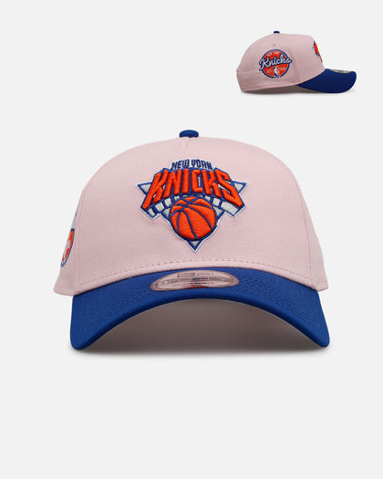 New Era New York Knicks 'Pink Crown' 9FORTY A-Frame Snapback Pink