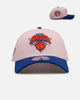 New Era New York Knicks 'Pink Crown' 9FORTY A-Frame Snapback Pink