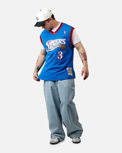 Mitchell & Ness Philadelphia 76ers Allen Iverson '99-'00 #3 Swingman Jersey Royal