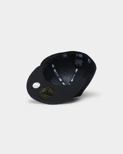 New Era New York Mets Black Tan Suede 59FIFTY Fitted Black/Tan