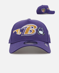 New Era Baltimore Ravens 'City Icons' 9FORTY A-Frame Snapback Purple