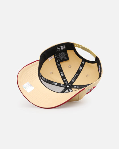 New Era Kansas City Chiefs 'Vintage' 9FORTY A-Frame Snapback Vegas Gold