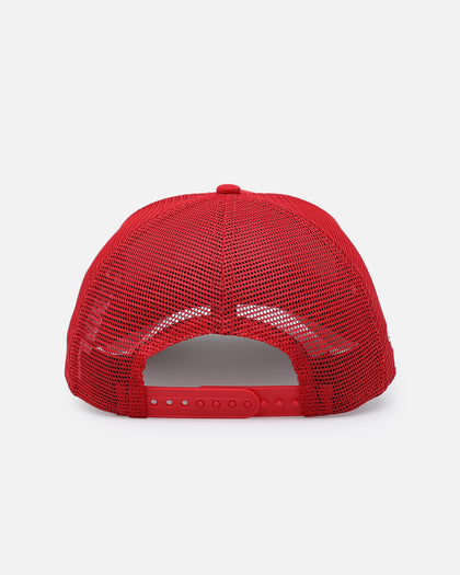 New Era Los Angeles Angels 'Team Color' 9FORTY A-Frame Trucker Snapback OTC