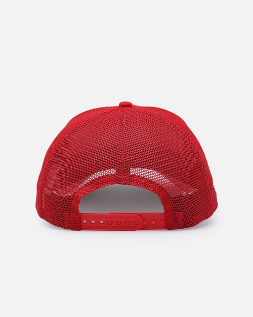 New Era Los Angeles Angels 'Team Color' 9FORTY A-Frame Trucker Snapback OTC