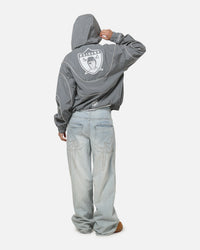Mitchell & Ness Las Vegas Raiders Nylon Tracksuit Jacket Grey