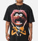 American Thrift Disney The Muppets Animal Heavy T-Shirt Vintage Black