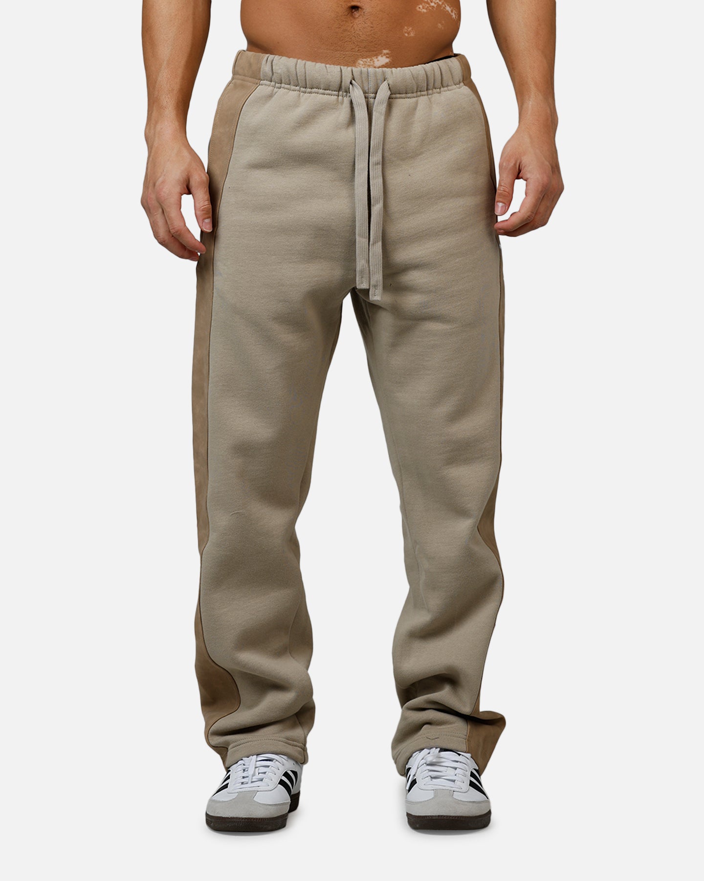 Pro Standard Los Angeles Dodgers Panel Sweatpants Tan | Culture