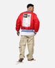 New Era X Alpha Series X NFL New York Giants MA-1 Bomber Jacket Royal/Red