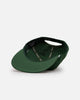 Malbon Nylon Structured Rope Snapback Evergreen/White