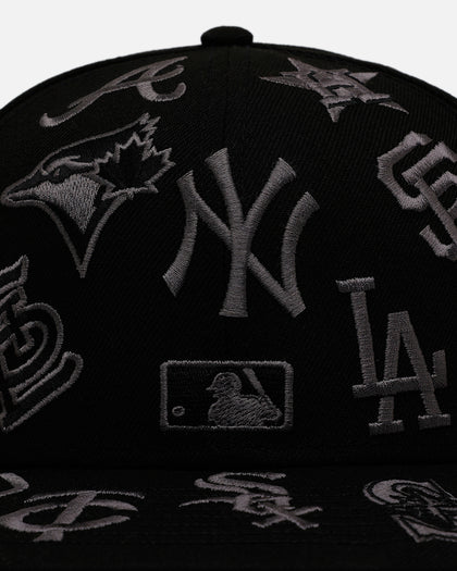 New Era MLB All Over Stealth 59FIFTY Fitted Black/Charcoal