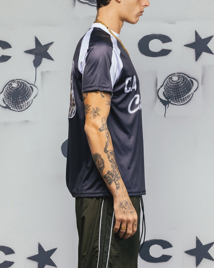Carre Striker Jersey T-Shirt Black/White