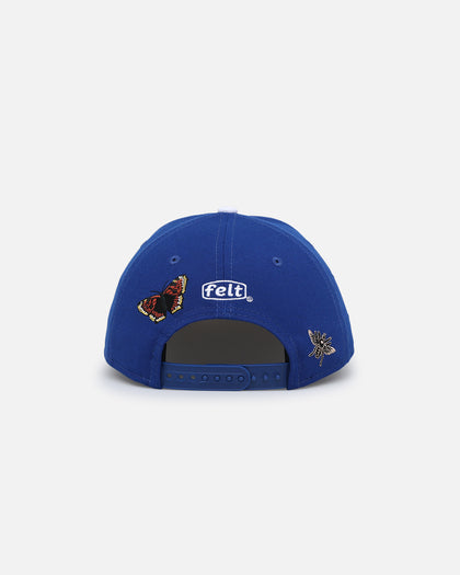 New Era X Felt Los Angeles Dodgers 9FIFTY Snapback Light Royal