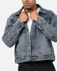 Saint Morta Armoury Denim Jacket Dirty Denim