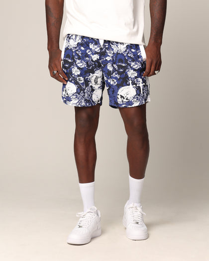 Saint Morta Relic Nylon Shorts Blue/White