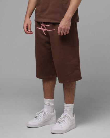 Loiter Hybrid Premium Shorts Brown