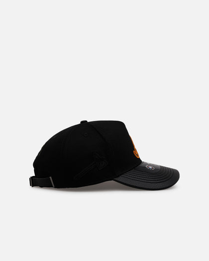 Pro Standard Atlanta Braves 'Floral Fill' Pro Pinch Strapback Black