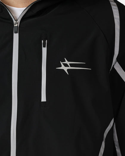 Loiter Hybrid Tek Windbreaker Black