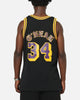 Mitchell & Ness Los Angeles Lakers Shaquille O'Neal Gothic Swing Jersey Black