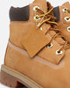 Timberland Kids' 6-Inch Premium Waterproof Boot Wheat Nubuck