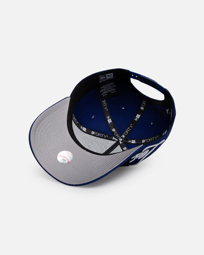 New Era Los Angeles Dodgers "Calligraphic" 9Forty A-Frame Snapback Dark Blue