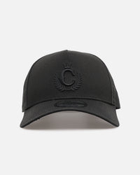 New Era X Culture Kings 9FORTY A-Frame Snapback Black/Black