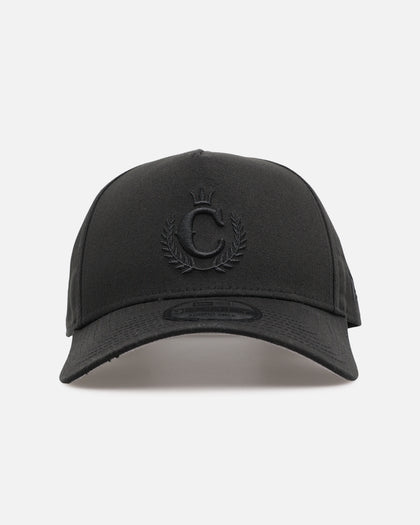 New Era X Culture Kings 9FORTY A-Frame Snapback Black/Black