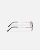 Belvoir & Co Hampton Sunglasses Purple/Gold