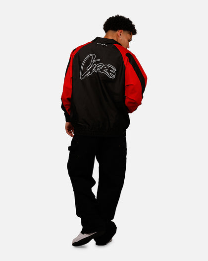 Carre Empire Panelled Jacket Black/Red