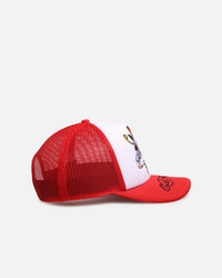 Ed Hardy Love Kills Trucker Snapback Red