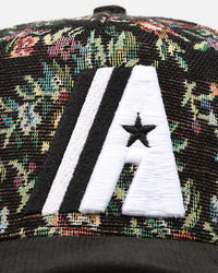 New Era Houston Astros 'Floral Tapestry' 9FORTY A-Frame Snapback Tapestry/Black