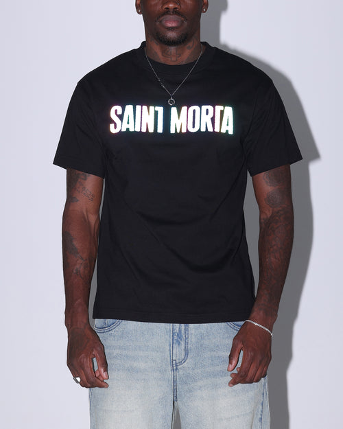 Saint Morta Lafayette V2 Ages T-Shirt Black/Iridescent